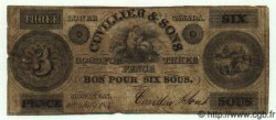 3 Pence / 6 Sous KANADA  1837  S
