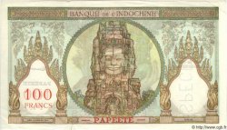 100 Francs Spécimen TAHITI  1952 P.14bs XF