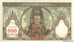 100 Francs Spécimen TAHITI  1965 P.14ds q.FDC