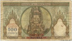 100 Francs TAHITI  1963 P.22A VG