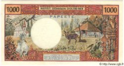 1000 Francs TAHITI  1968 P.26 q.FDC