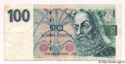 100 Korun TSCHECHISCHE REPUBLIK  1993 P.05 SS