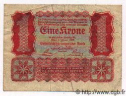 1 Krone CHECOSLOVAQUIA  1920 P.- BC+