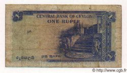1 Rupee CEYLON  1952 P.49 MB