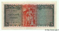 5 Rupees CEYLAN  1964 P.63 SUP