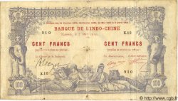 100 Francs NEW CALEDONIA  1914 P.17 F