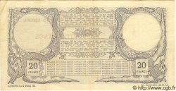20 Francs NEW CALEDONIA  1925 P.20 XF