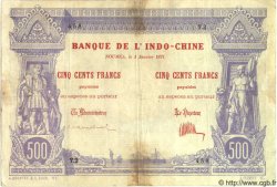 500 Francs NOUVELLE CALÉDONIE  1921 P.22 fSS