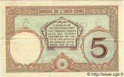 5 Francs NEW CALEDONIA  1932 P.36a VF+