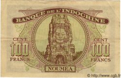 100 Francs NEW CALEDONIA  1943 P.46a VF+