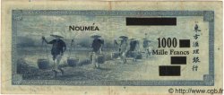1000 Francs NOUVELLE CALÉDONIE  1944 P.47b MBC