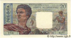20 Francs NOUVELLE CALÉDONIE  1958 P.50b FDC