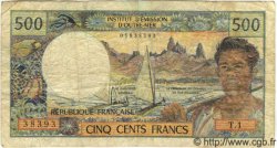 500 Francs NOUVELLE CALÉDONIE  1977 P.60 F-
