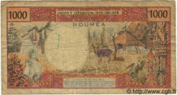 1000 Francs NEW CALEDONIA  1983 P.64 VG