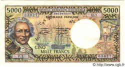 5000 Francs NOUVELLE CALÉDONIE  1984 P.62 FDC
