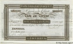 10 Livres Sterling ENGLAND  1843 P.- AU