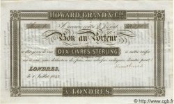10 Livres Sterling INGHILTERRA  1843 P.- AU