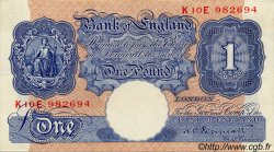 1 Pound ENGLAND  1940 P.367a fVZ