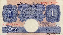 1 Pound INGHILTERRA  1940 P.367a BB