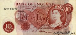 10 Shillings ENGLAND  1967 P.373c VF+