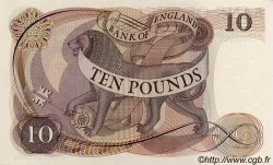 10 Pounds ENGLAND  1964 P.376a UNC-