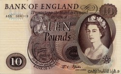 10 Pounds ENGLAND  1967 P.376b XF