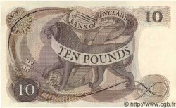 10 Pounds ENGLAND  1967 P.376b AU+
