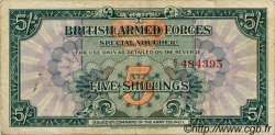 5 Shillings ENGLAND  1946 P.M013a F - VF