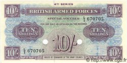 10 Shillings Annulé ENGLAND  1962 P.M035b UNC