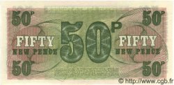 50 New Pence ENGLAND  1972 P.M049 UNC