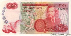 100 Rupees SEYCHELLEN  1977 P.22 VZ