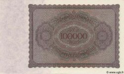 100000 Mark ALEMANIA  1923 P.083a FDC