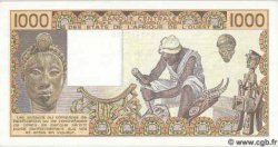 1000 Francs WEST AFRICAN STATES  1985 P.107Af UNC