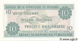 10 Francs BURUNDI  1991 P.33b FDC