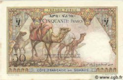 50 Francs DJIBOUTI  1952 P.25 SPL