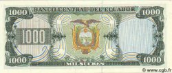 1000 Sucres EKUADOR  1988 P.125a ST