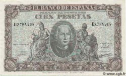 100 Pesetas ESPAÑA  1940 P.118 EBC+