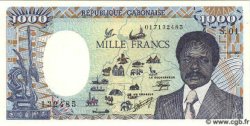 1000 Francs GABON  1985 P.09 FDC