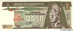 1/2 Quetzal GUATEMALA  1988 P.065 ST