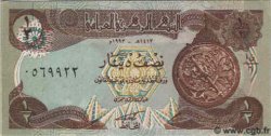 1/2 Dinar IRAK  1993 P.078 fST+