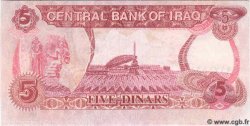 5 Dinars IRAQ  1992 P.080 UNC