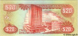 20 Dollars GIAMAICA  1991 P.72d FDC