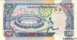 20 Shillings KENIA  1993 P.31 ST