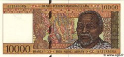 10000 Francs - 2000 Ariary MADAGASKAR  1995 P.079 ST