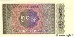 50 Pyas MYANMAR  1994 P.68 FDC
