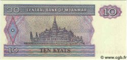 10 Kyats MYANMAR  1997 P.71b ST