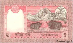 5 Rupees NEPAL  1987 P.30 ST