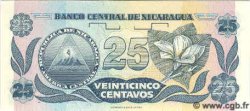 25 Centavos De Cordoba NIKARAGUA  1991 P.170 ST
