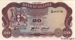 20 Shillings UGANDA  1966 P.03a UNC-