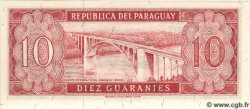 10 Guaranies PARAGUAY  1963 P.196b UNC